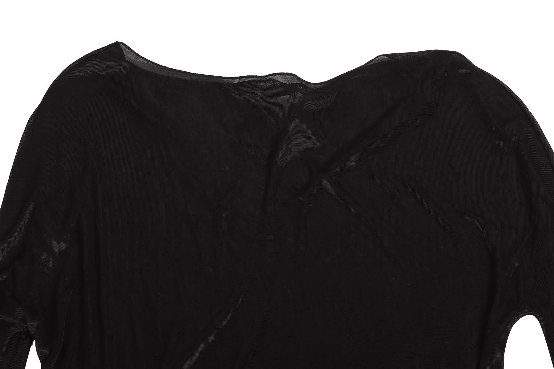 GUCCI BLACK JERSEY MINI DRESS XSMALL