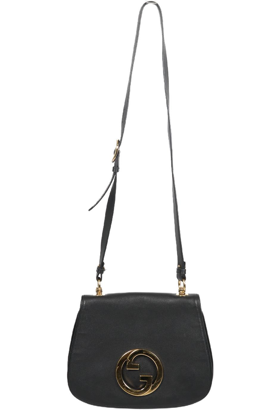 GUCCI NEW BLONDIE GG LEATHER SHOULDER BAG