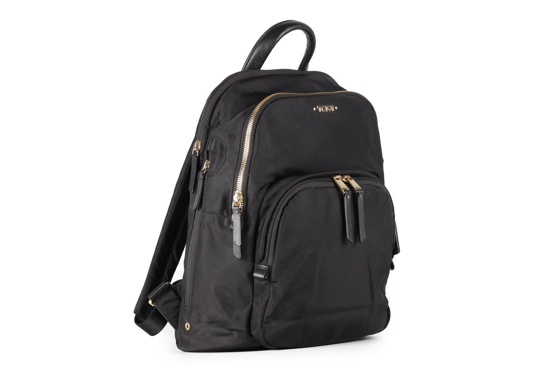 TUMI BLACK SHELL BACKPACK