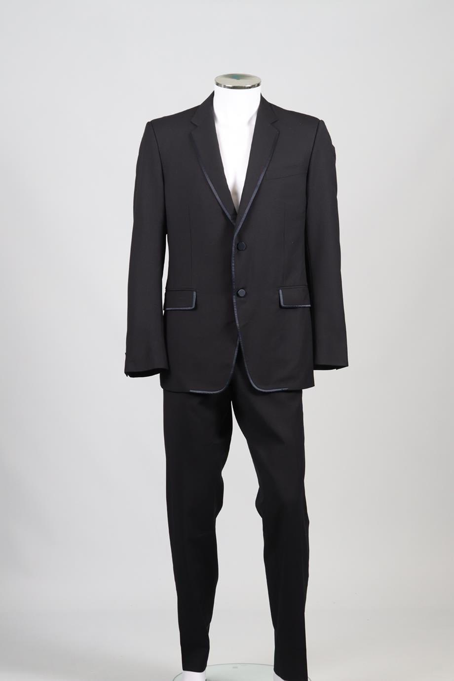 GUCCI MEN'S WOOL TWO PIECE SUIT IT 52 UK/US 42