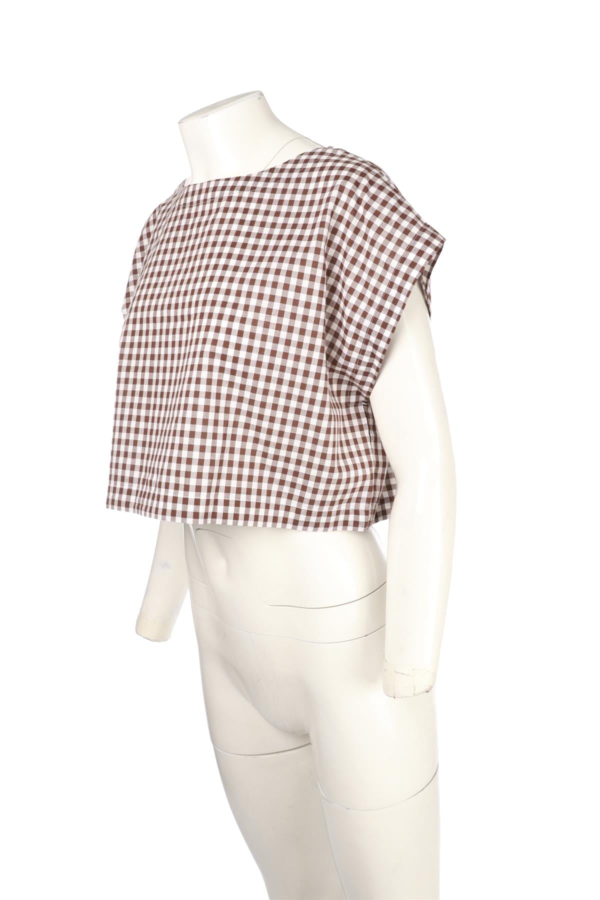 BROWN COTTON TOP