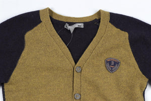 BONPOINT GREEN KIDS BOYS CARDIGAN 6 YEARS