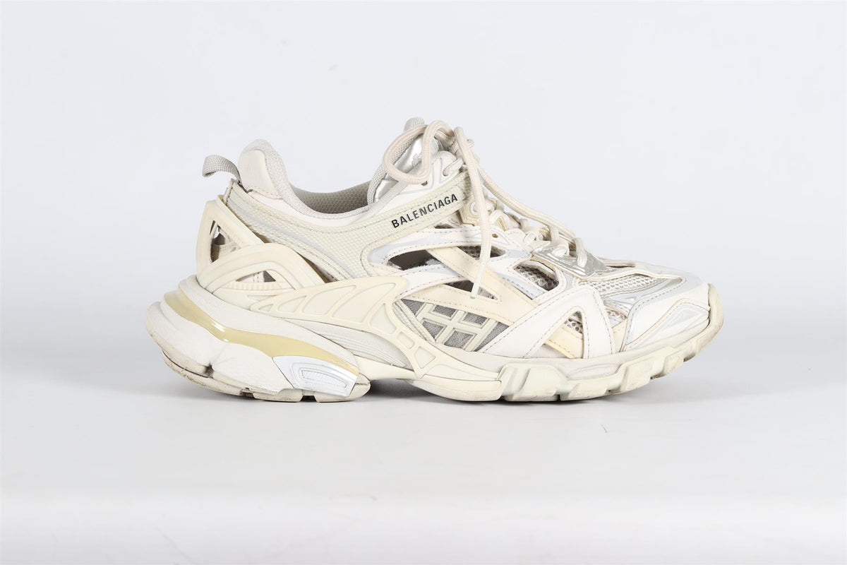 BALENCIAGA TRACK MESH AND RUBBER SNEAKERS EU 37 UK 4 US 7