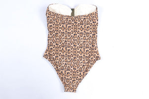 MELISSA ODABASH BROWN SWIMSUIT UK 10