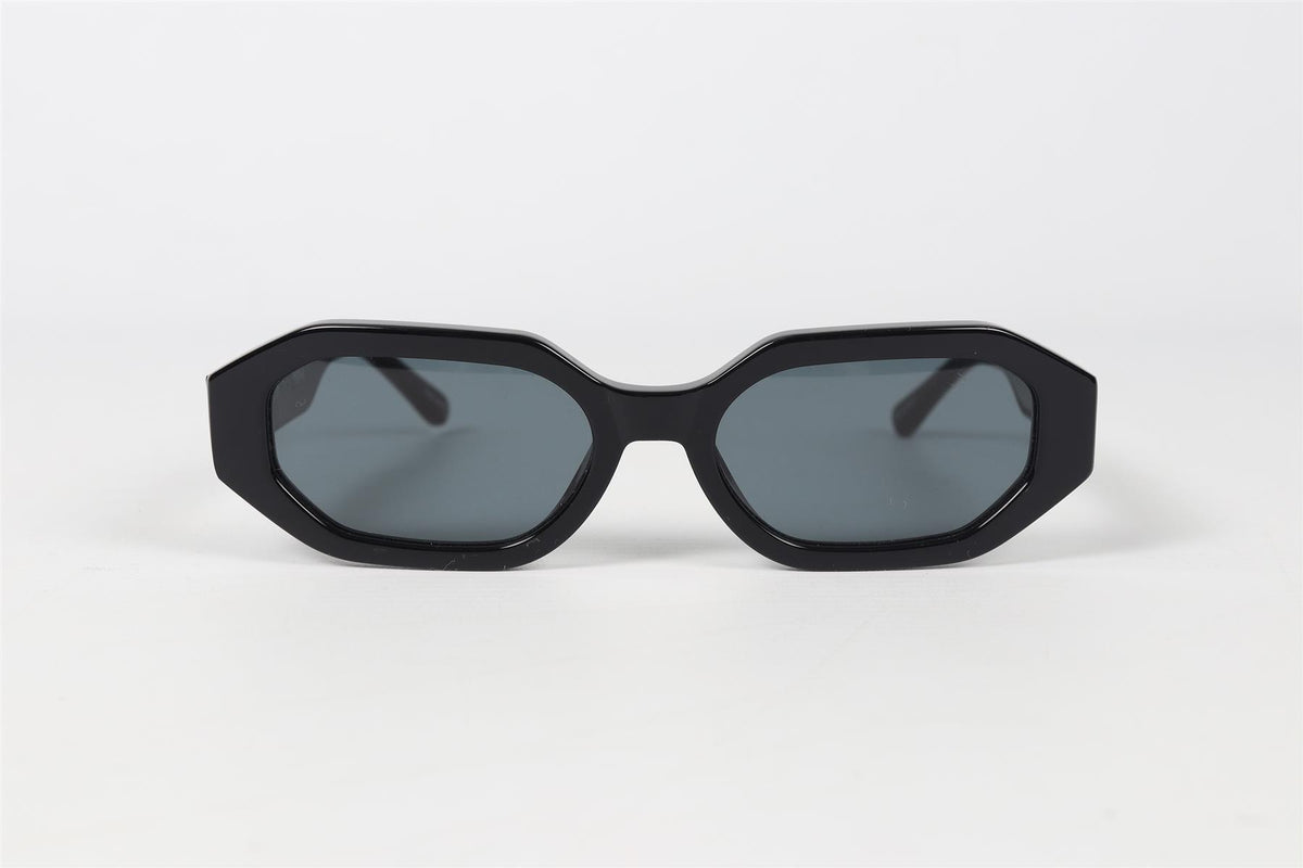 THE ATTICO + LINDA FARROW OCTOGONAL FRAME ACETATE SUNGLASSES