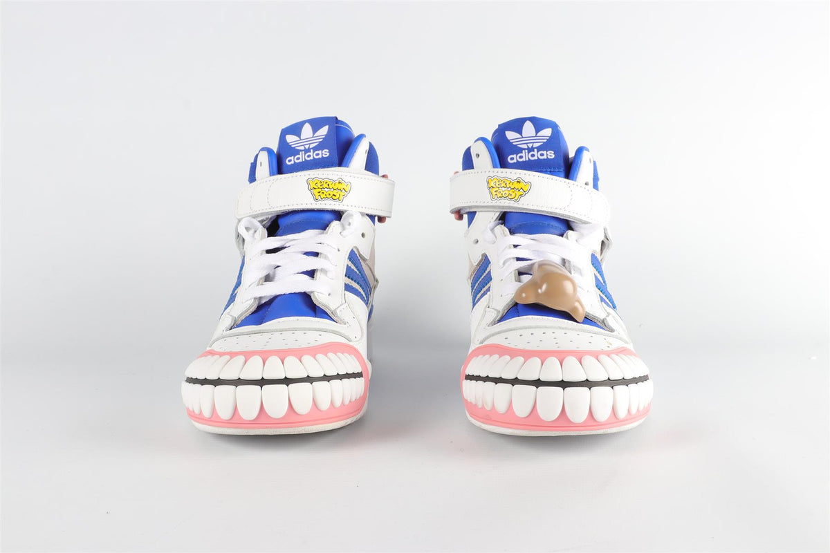 ADIDAS BLUE FORUM HIGH X KERWIN FROST SNEAKERS EU 39 ⅓, UK 6, US 6.5