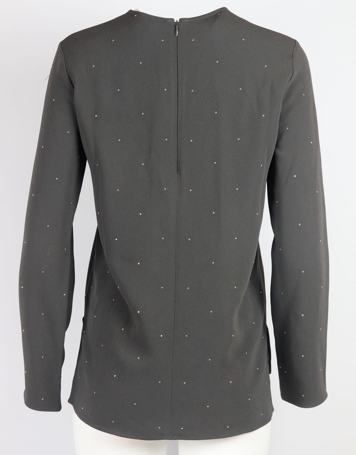 STELLA MCCARTNEY EMBELLISHED CREPE TOP IT 36 UK 4