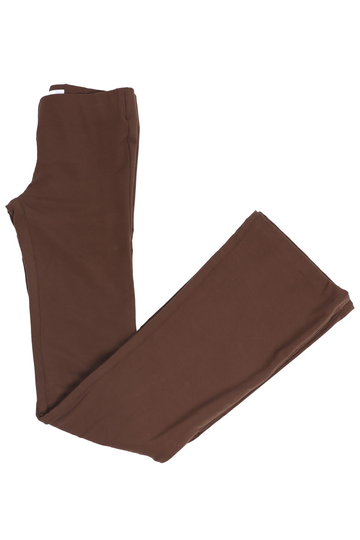 SPRWMN BROWN JERSEY LEGGINGS XSMALL