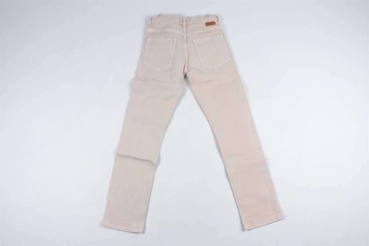 BONPOINT BEIGE KIDS BOYS JEANS 12 YEARS