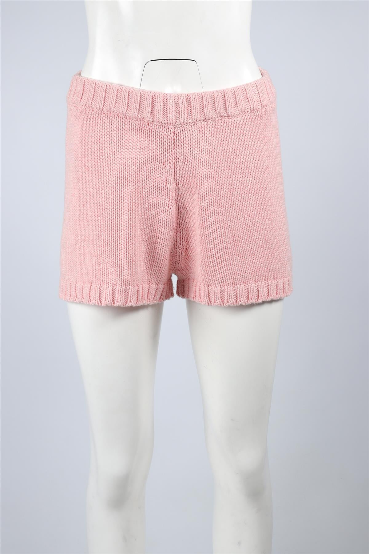 SABLYN PINK CASHMERE SHORTS SMALL