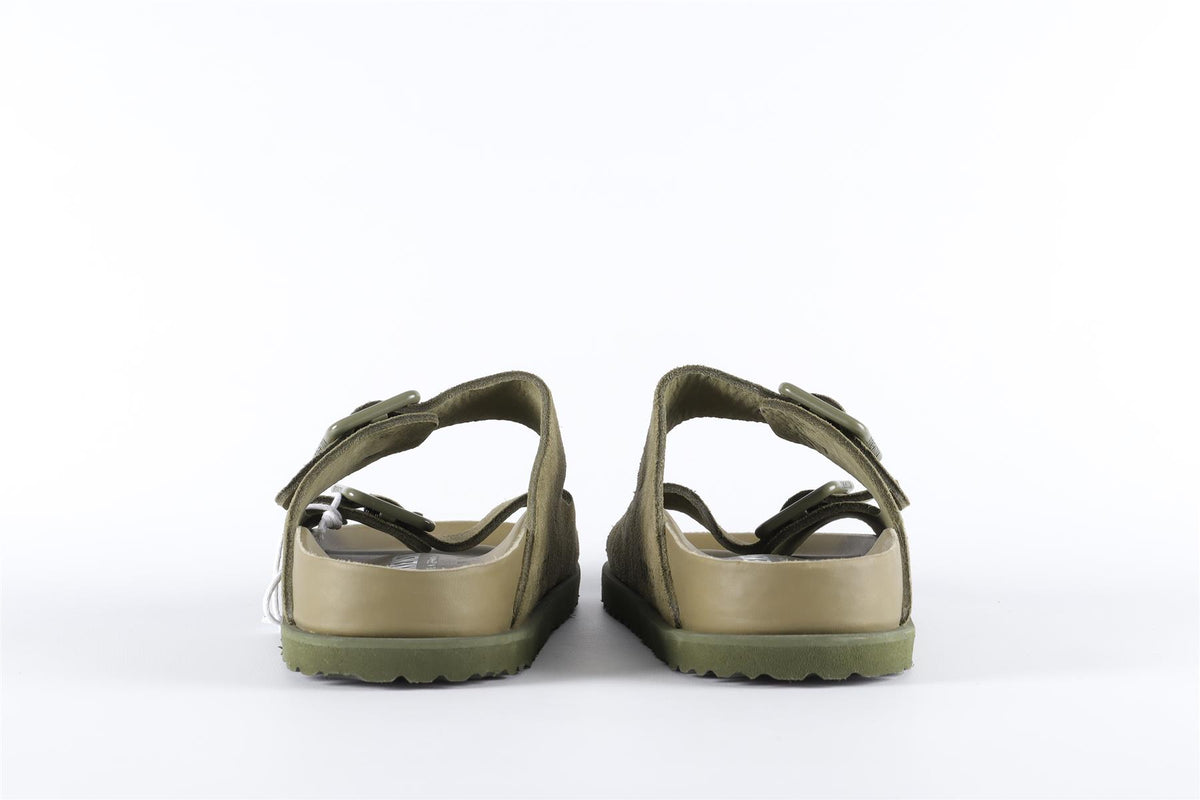 BIRKENSTOCK 1774 KHAKI SUEDE SANDALS EU 38 UK 5 US 8