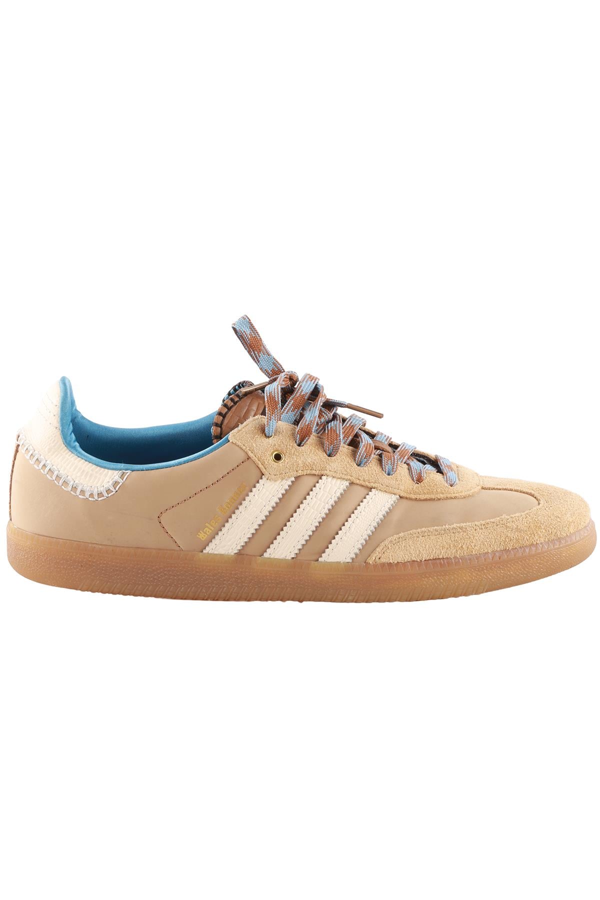 ADIDAS + WALES BONNER BEIGE MEN'S SAMBA DESERT WHITE SNEAKERS EU 48 UK 12.5 US 13