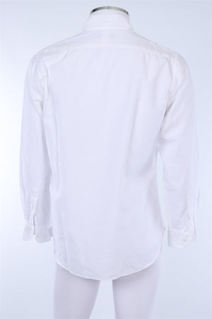 THOM SWEEY WHITE MEN'S SHIRT LARGE