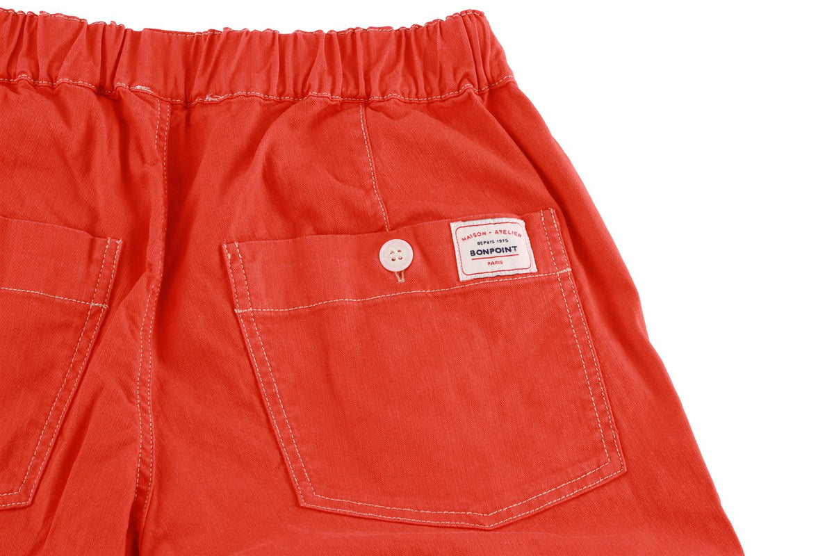 RED TEEN BOYS SHORTS