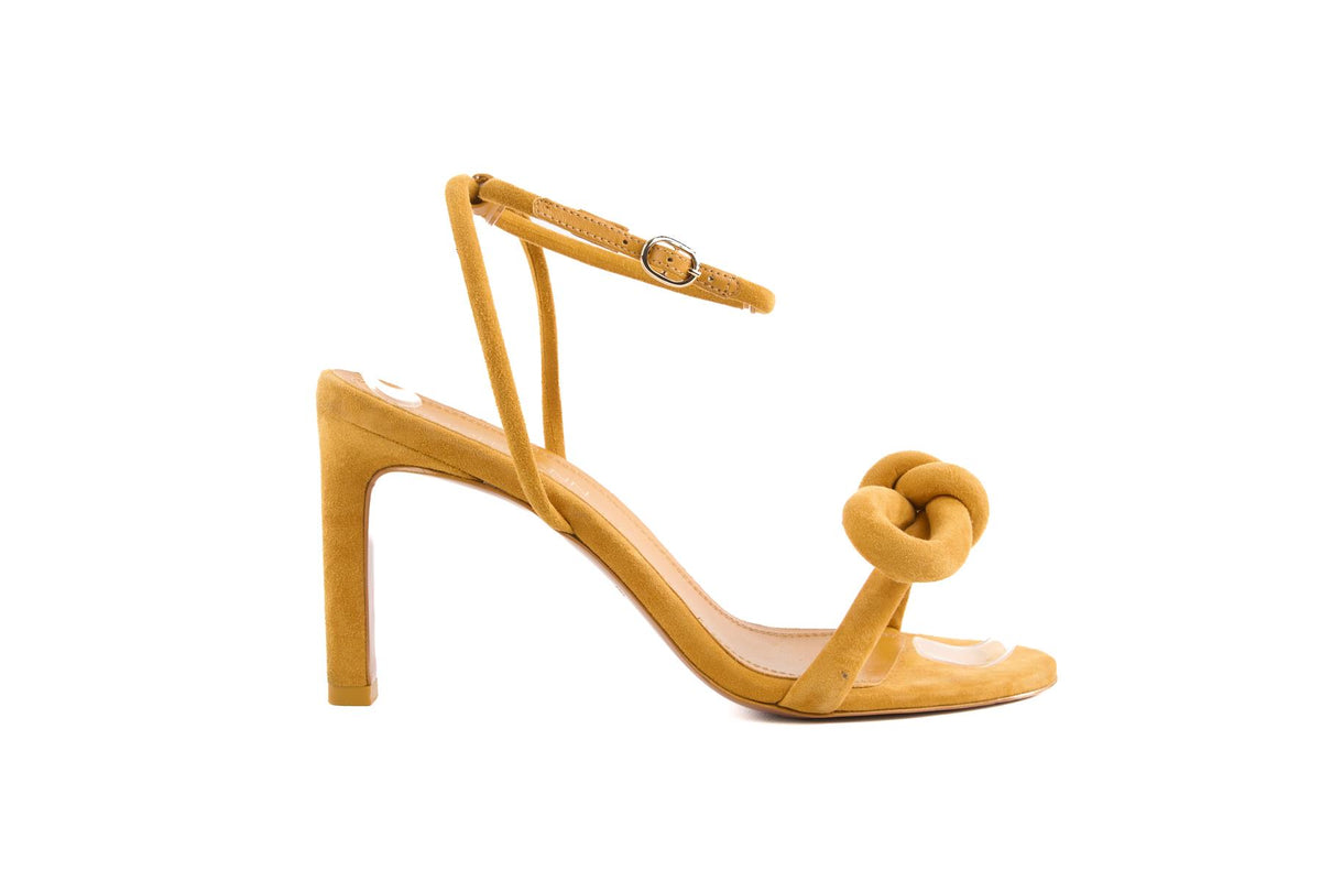 ZIMMERMANN YELLOW SUEDE SANDALS EU 39 UK 6 US 9