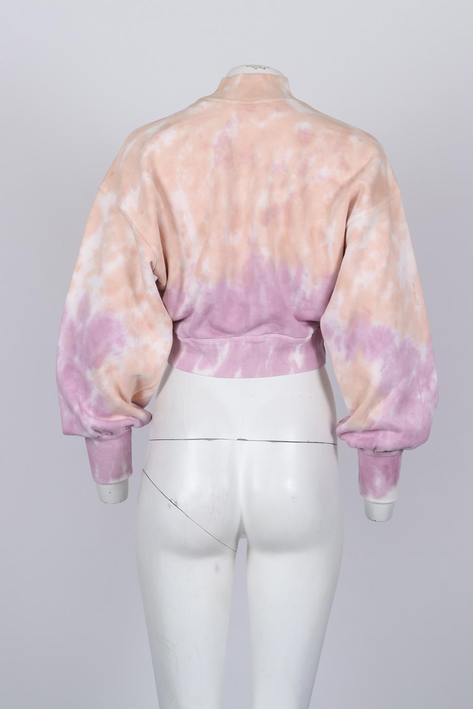 SPIRITUAL GANGSTER CROPPED COTTON SWEATSHIRT XSMALL