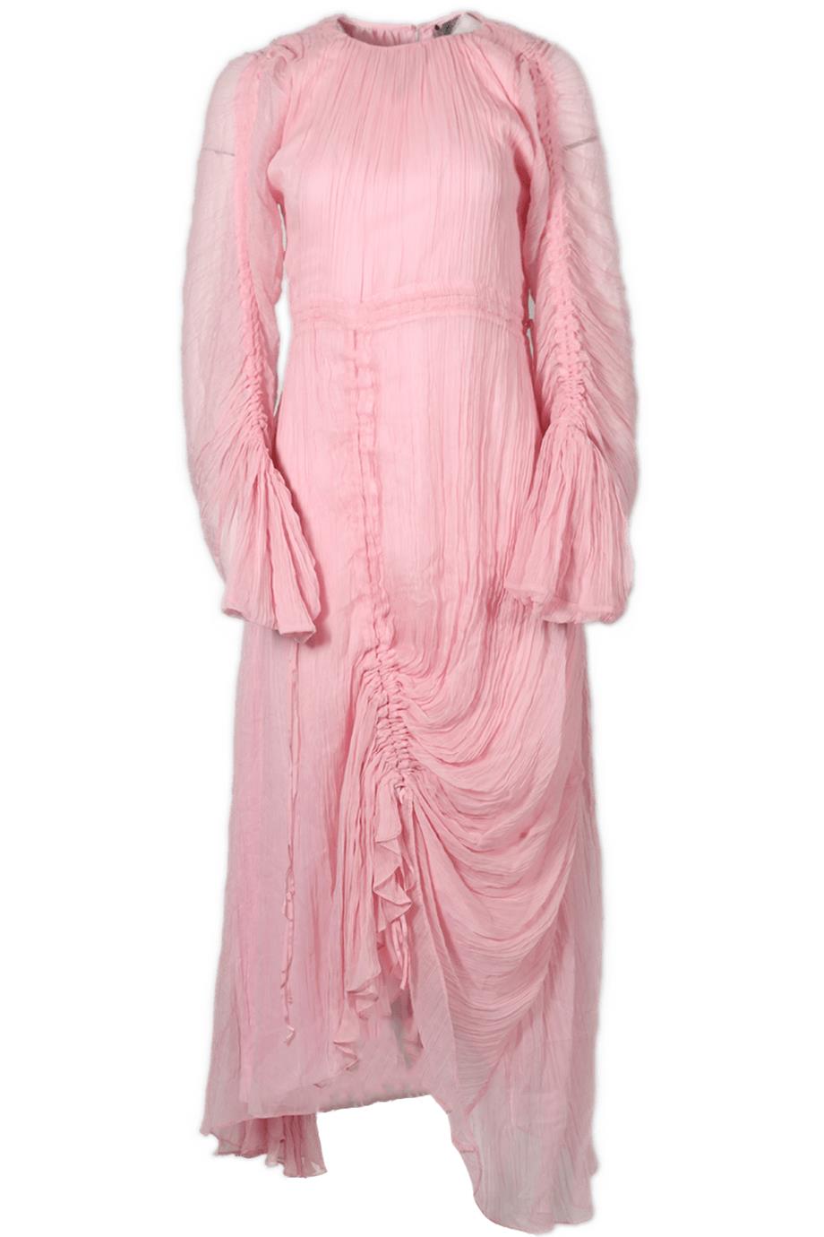 PREEN BY THORNTON BREGAZZI CHIFFON MAXI DRESS SMALL