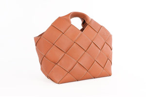 LOEWE BROWN SURPLUS MEDIUM LEATHER TOTE BAG