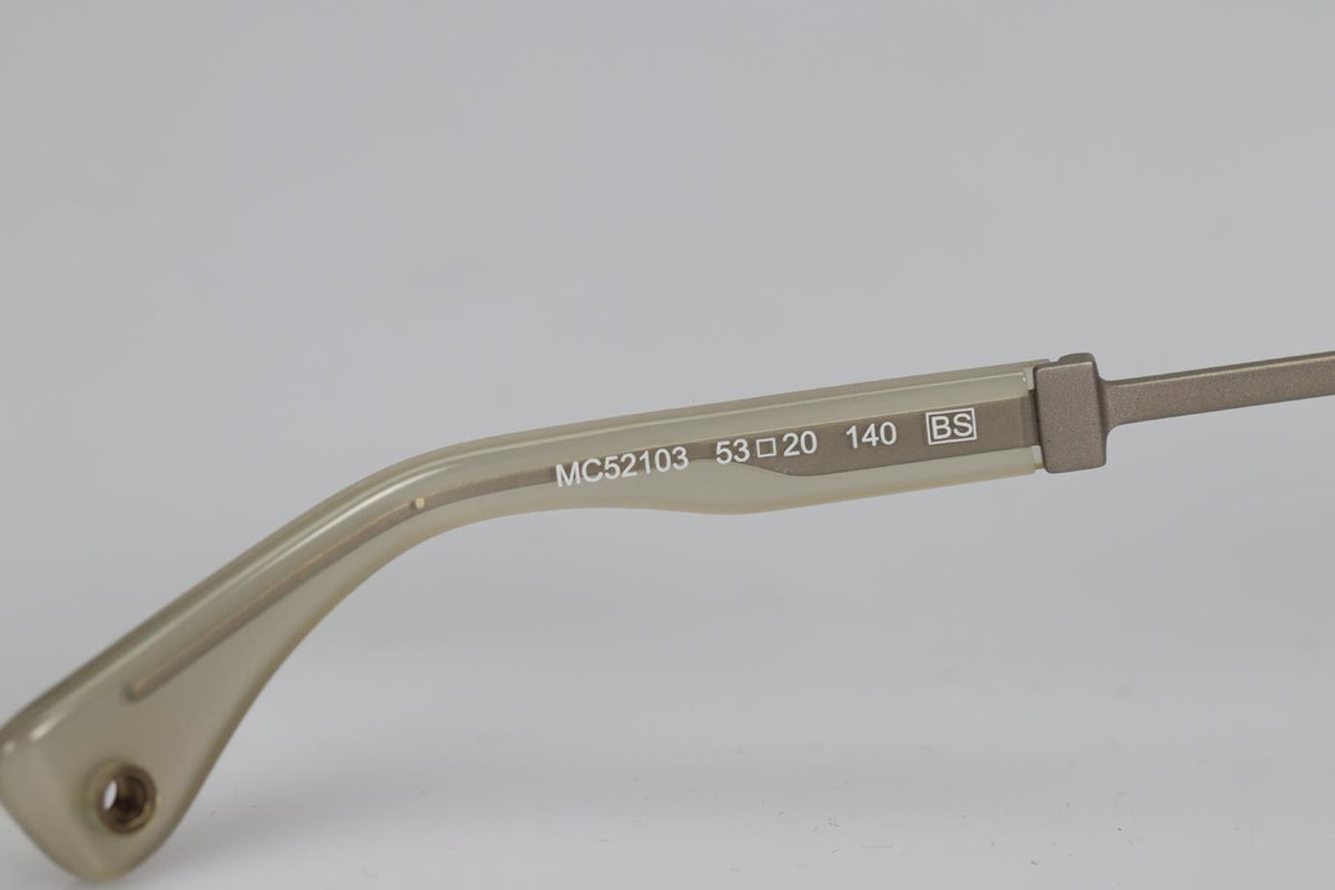 MONCLER SQUARE FRAME METAL SUNGLASSES