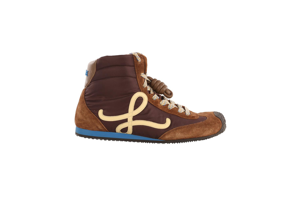LOEWE BROWN BALLET RUNNER 2.0 SUEDE SNEAKERS EU 39 UK 6