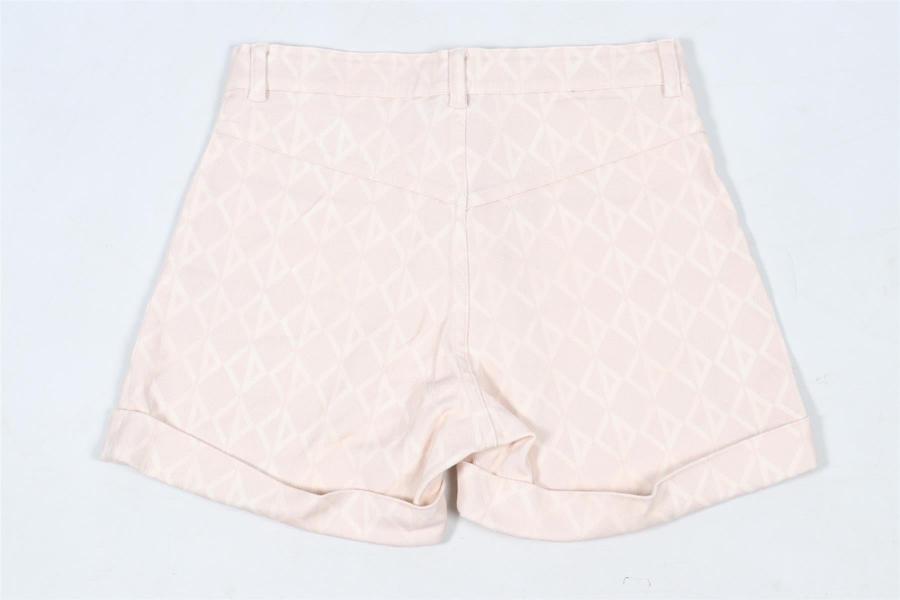 CHRISTIAN DIOR PINK TEEN GIRLS COTTON BLEND SHORTS 13 YEARS