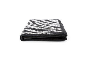 ROBERTO CAVALLI BLACK SUEDE CLUTCH