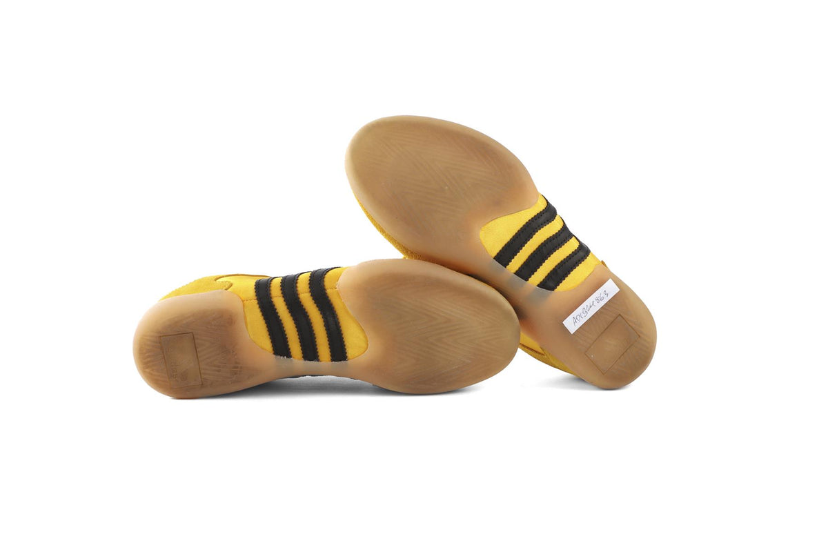 ADIDAS + BAD BUNNY YELLOW BALLERINA BOLD GOLD SNEAKERS EU 39.5 UK 6 US 6.5