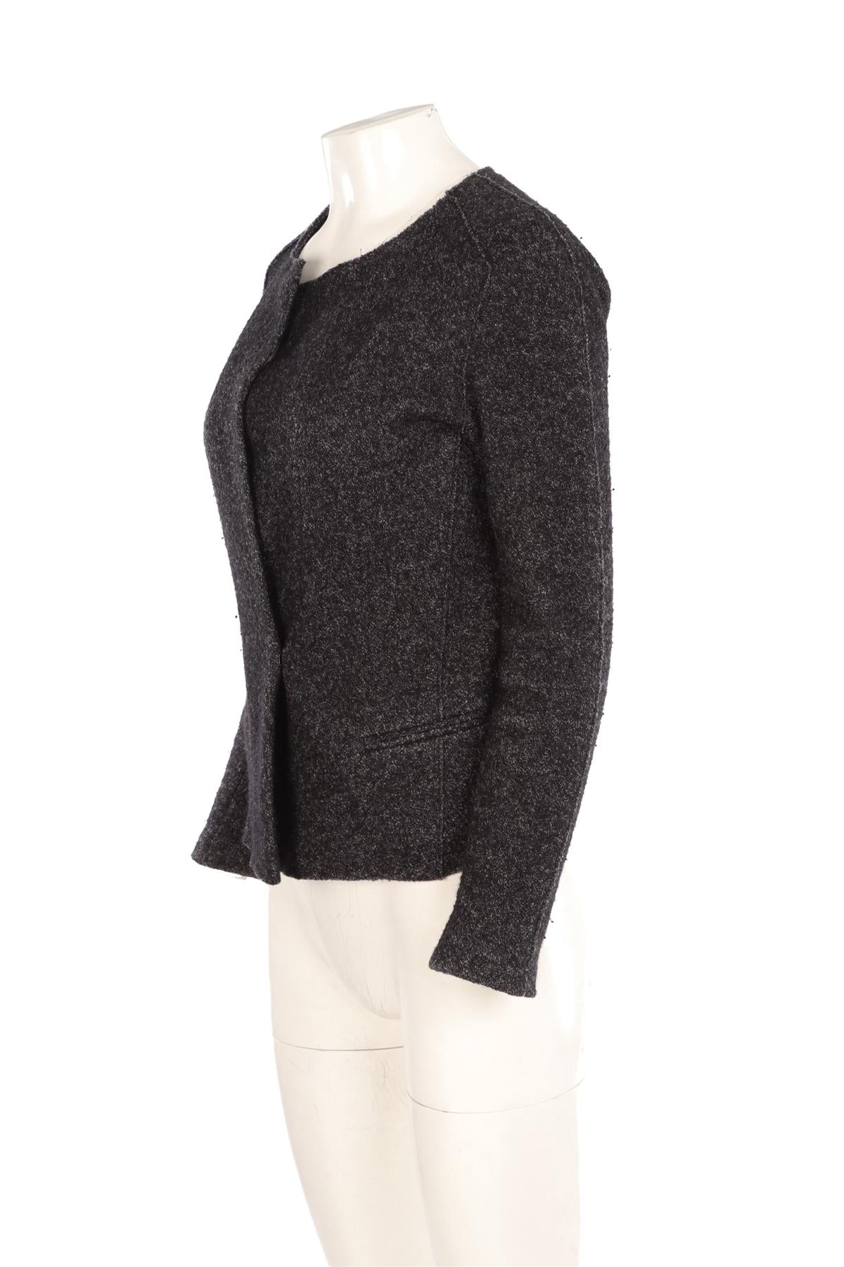 ISABEL MARANT ÉTOILE GREY WOOL JACKET