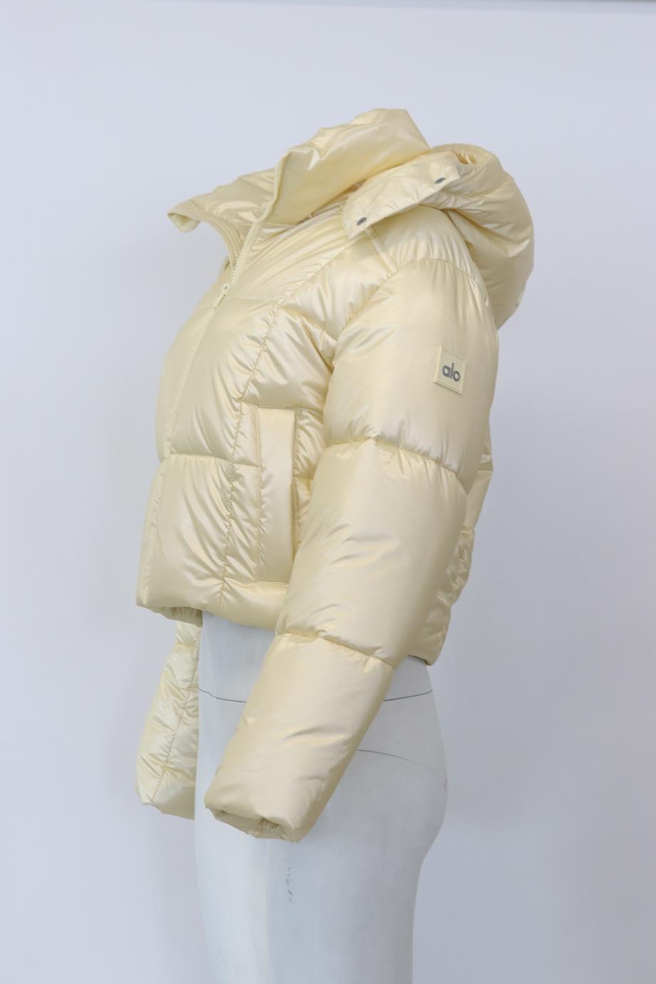 ALO YOGA QUILTED PADDED SHELL JACKET SMALL