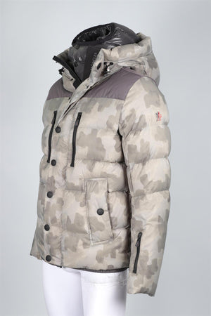 MONCLER GRENOBLE GREY MEN'S PADDED DOWN JACKET UK/US CHEST 40