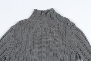 BONPOINT GREY KIDS BOYS SWEATER 8 YEARS