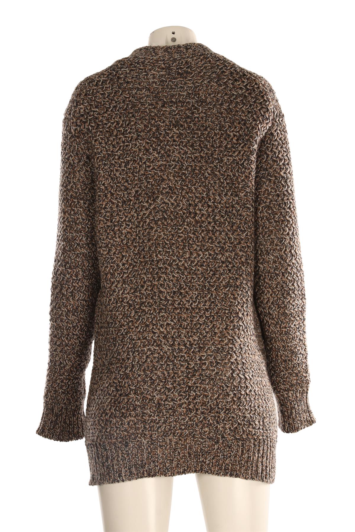 CHLOÉ MULTI WOOL CARDIGAN SMALL
