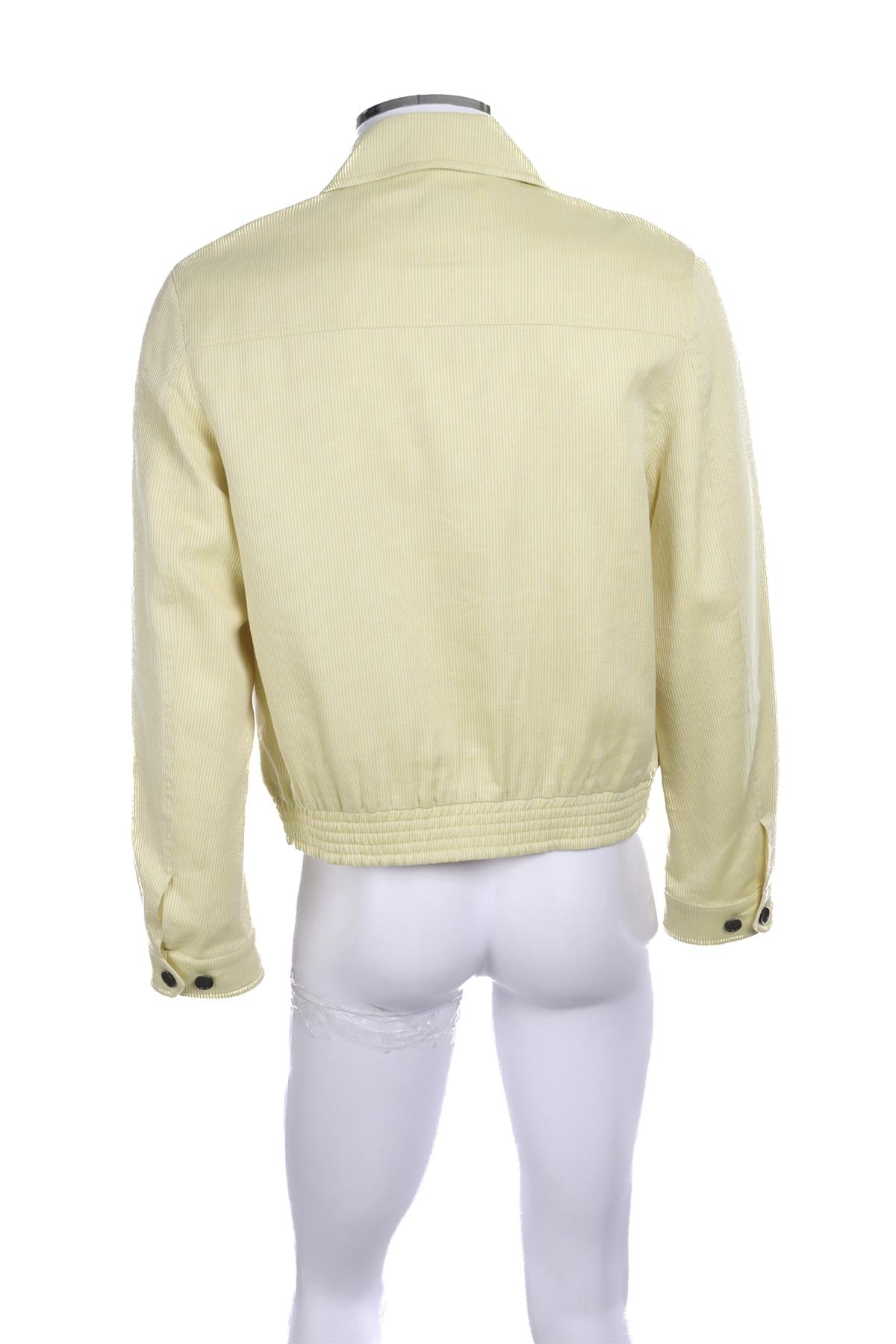 SECOND/LAYER YELLOW MENS WOOL JACKET IT 48 UK 38