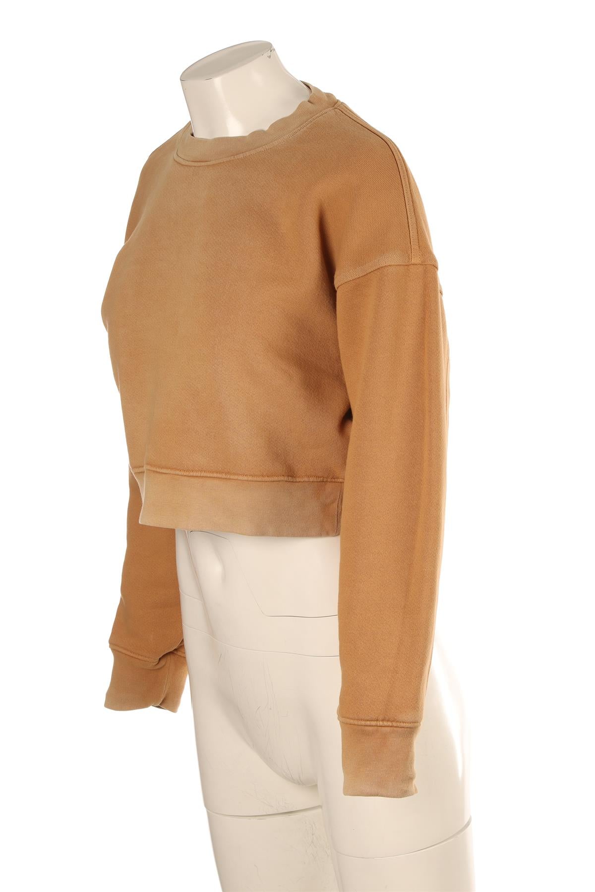 COTTON CITIZEN TAN COTTON SWEATSHIRT SMALL