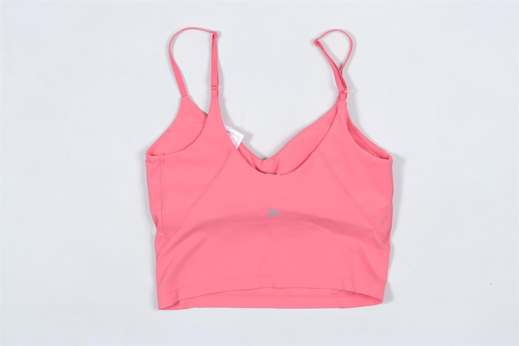 LULULEMON PINK SPORTS BRA US 4 UK 8