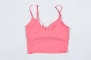 LULULEMON PINK SPORTS BRA US 4 UK 8