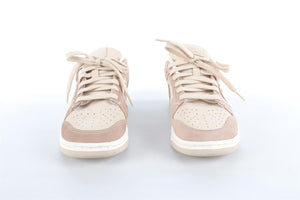 NIKE BEIGE DUNK LOW SANDDRIFT HEMP SNEAKERS EU 38.5 UK 5 US 7.5
