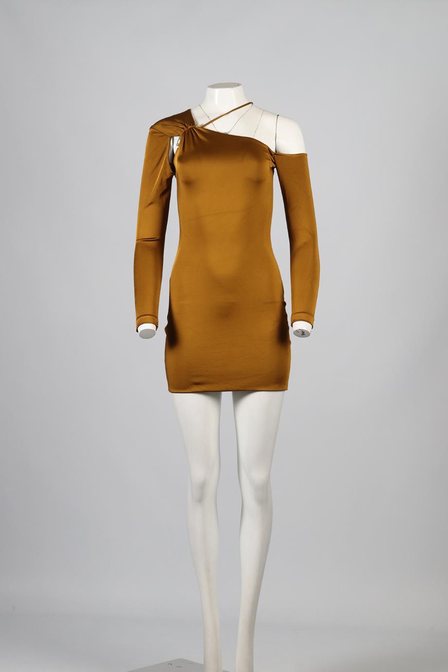 CUSHNIE ET OCHS JERSEY MINI DRESS US 4 UK 8