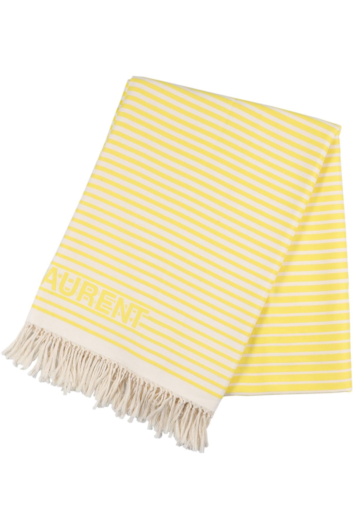 SAINT LAURENT YELLOW TOWEL
