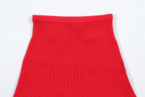 SELF-PORTRAIT RED KIDS GIRLS SKIRT 10-12 YEARS