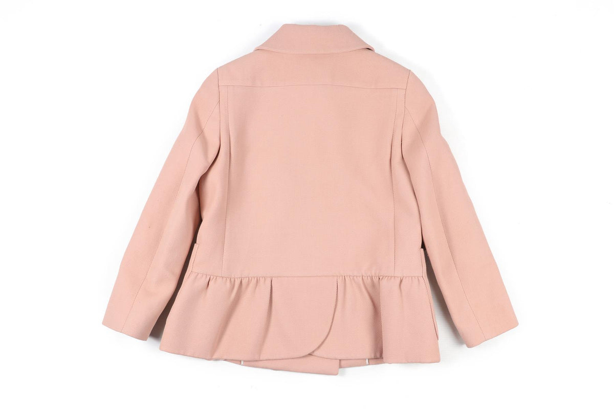 MIU MIU PINK COTTON JACKET IT 36 UK 4
