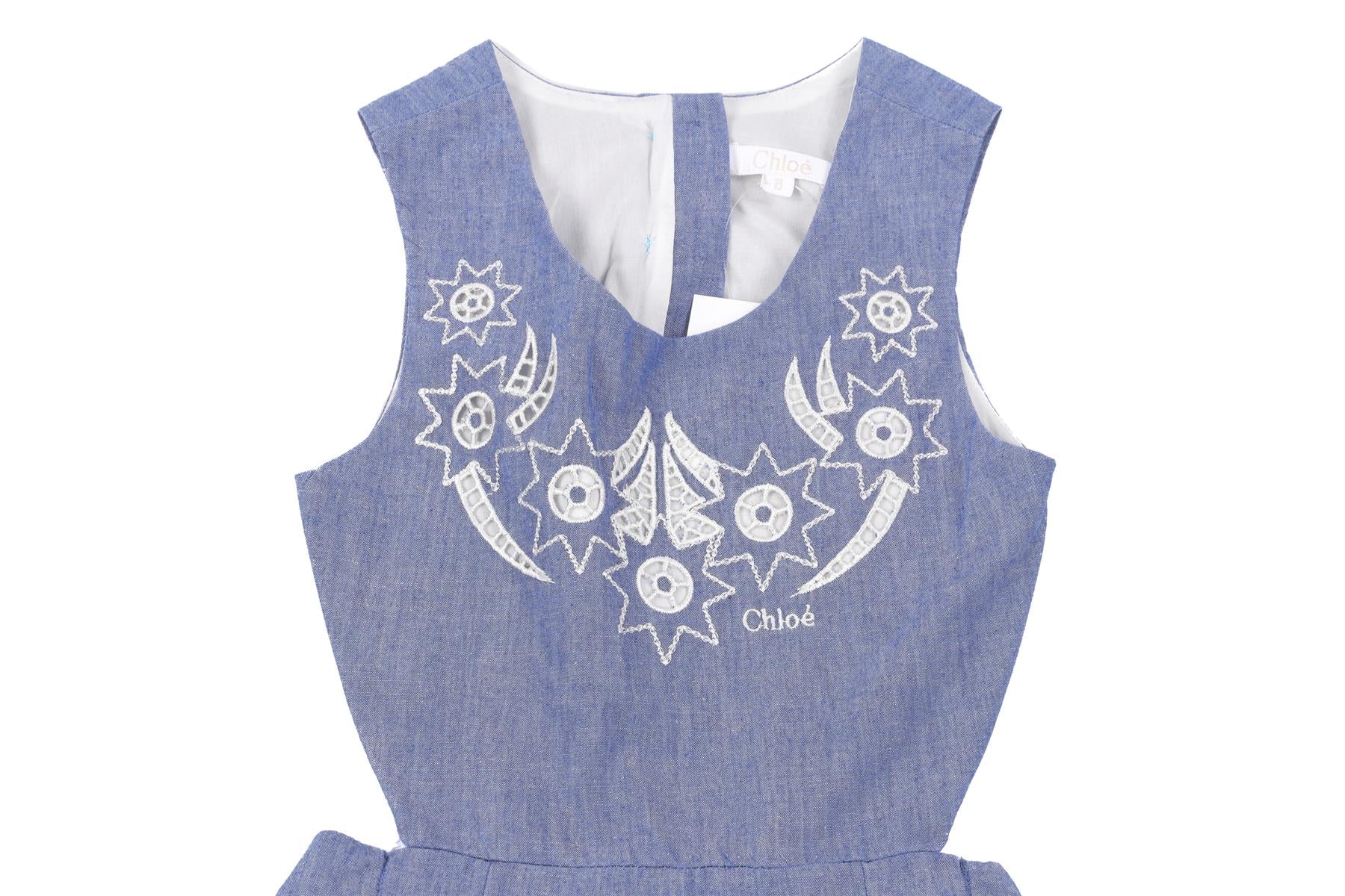 CHLOÉ BLUE KIDS GIRLS DRESS 8 YEARS