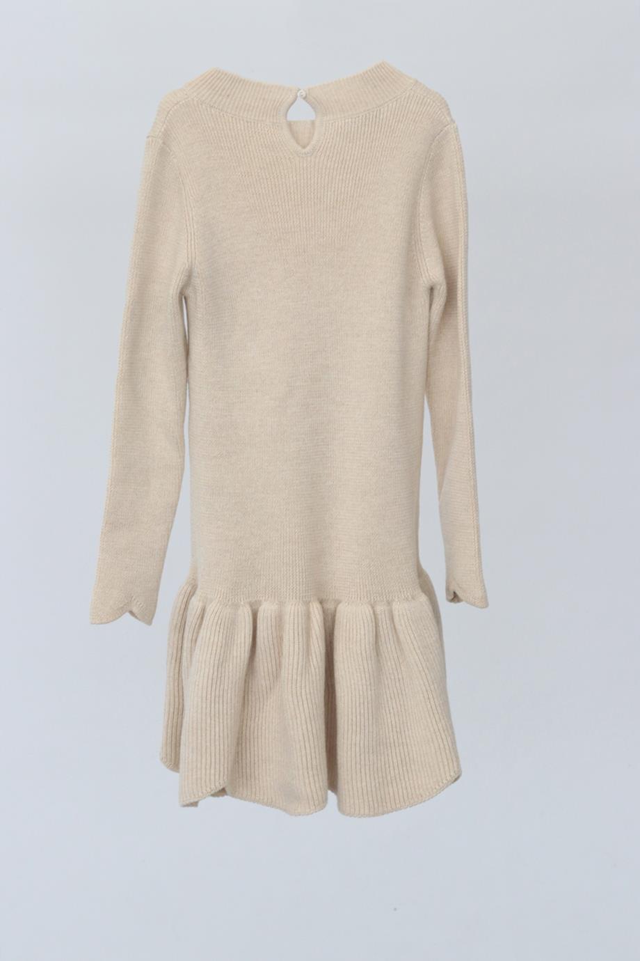 CHRISTIAN DIOR KIDS GIRLS WOOL DRESS 8 YEARS