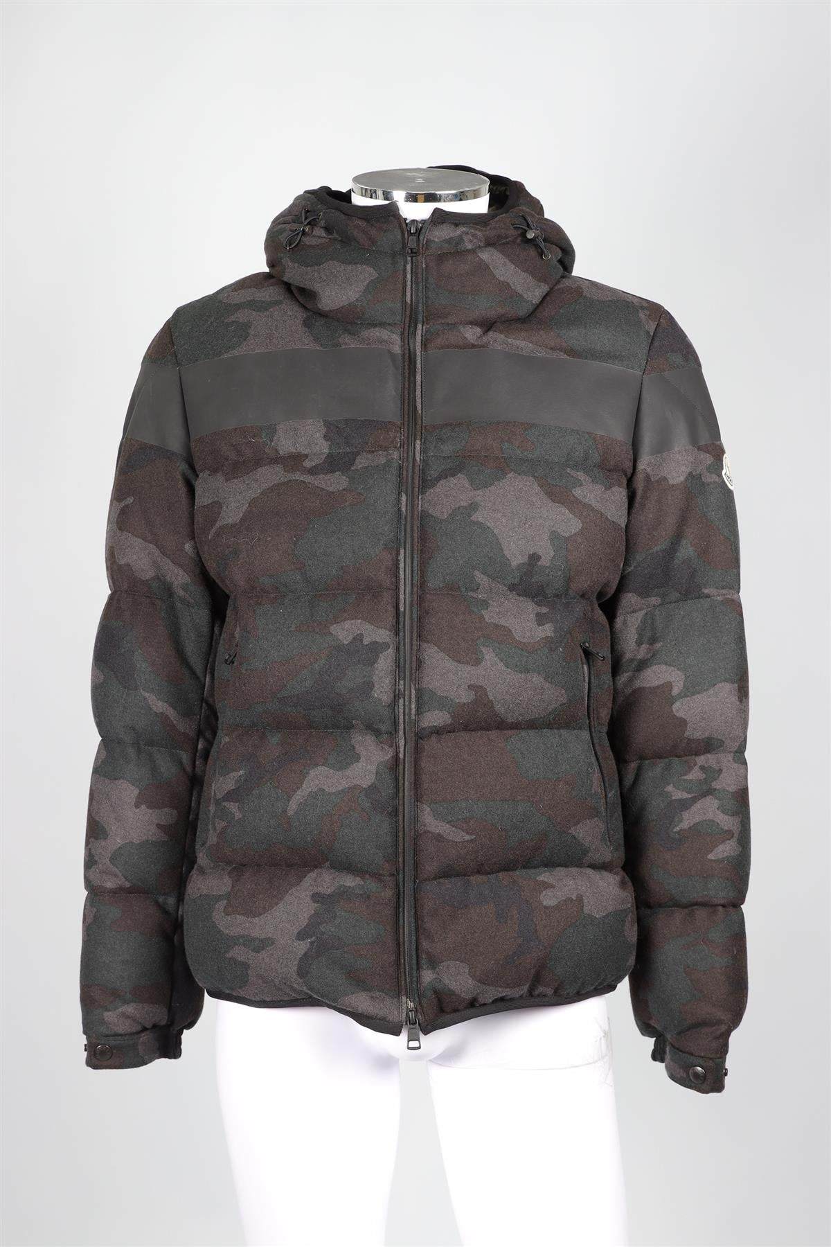 MONCLER GREY MEN'S PADDED DOWN JACKET UK/US CHEST 42