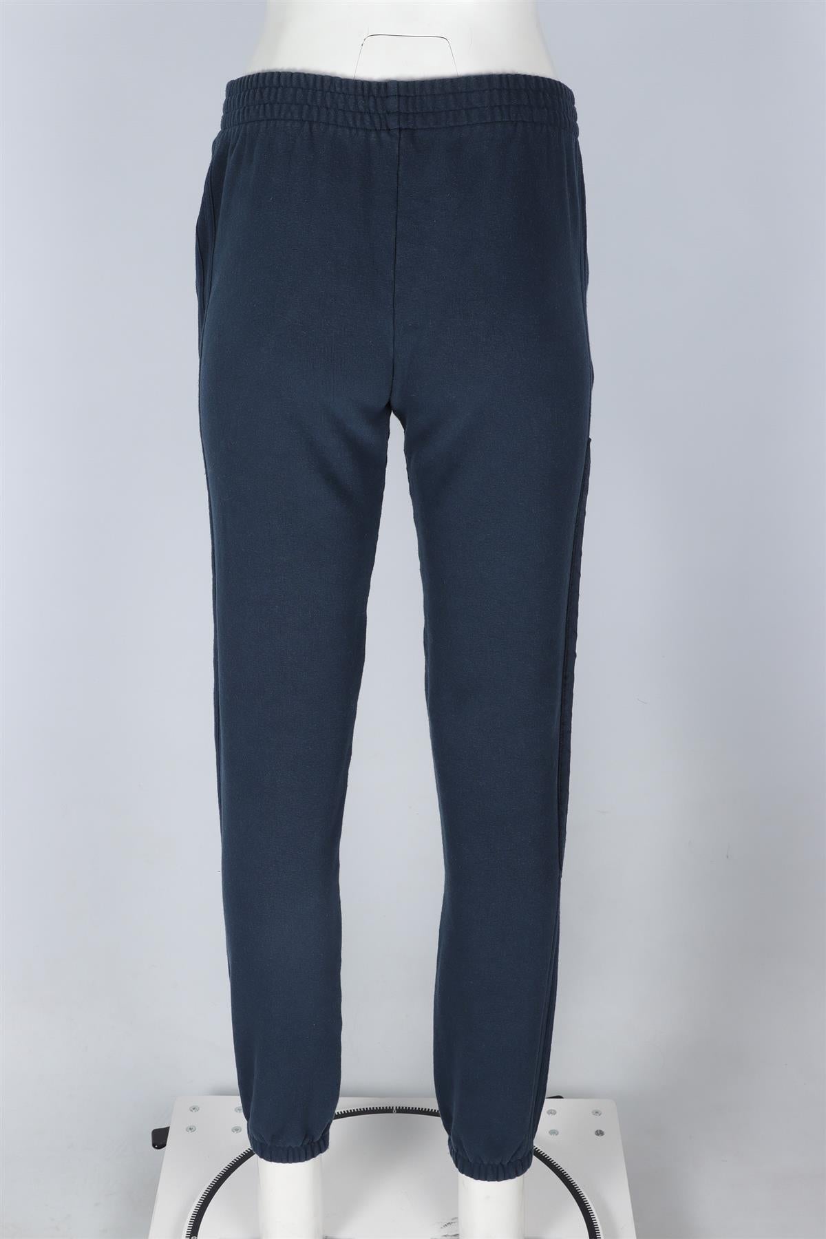 YEEZY NAVY COTTON TRACK PANTS MEDIUM