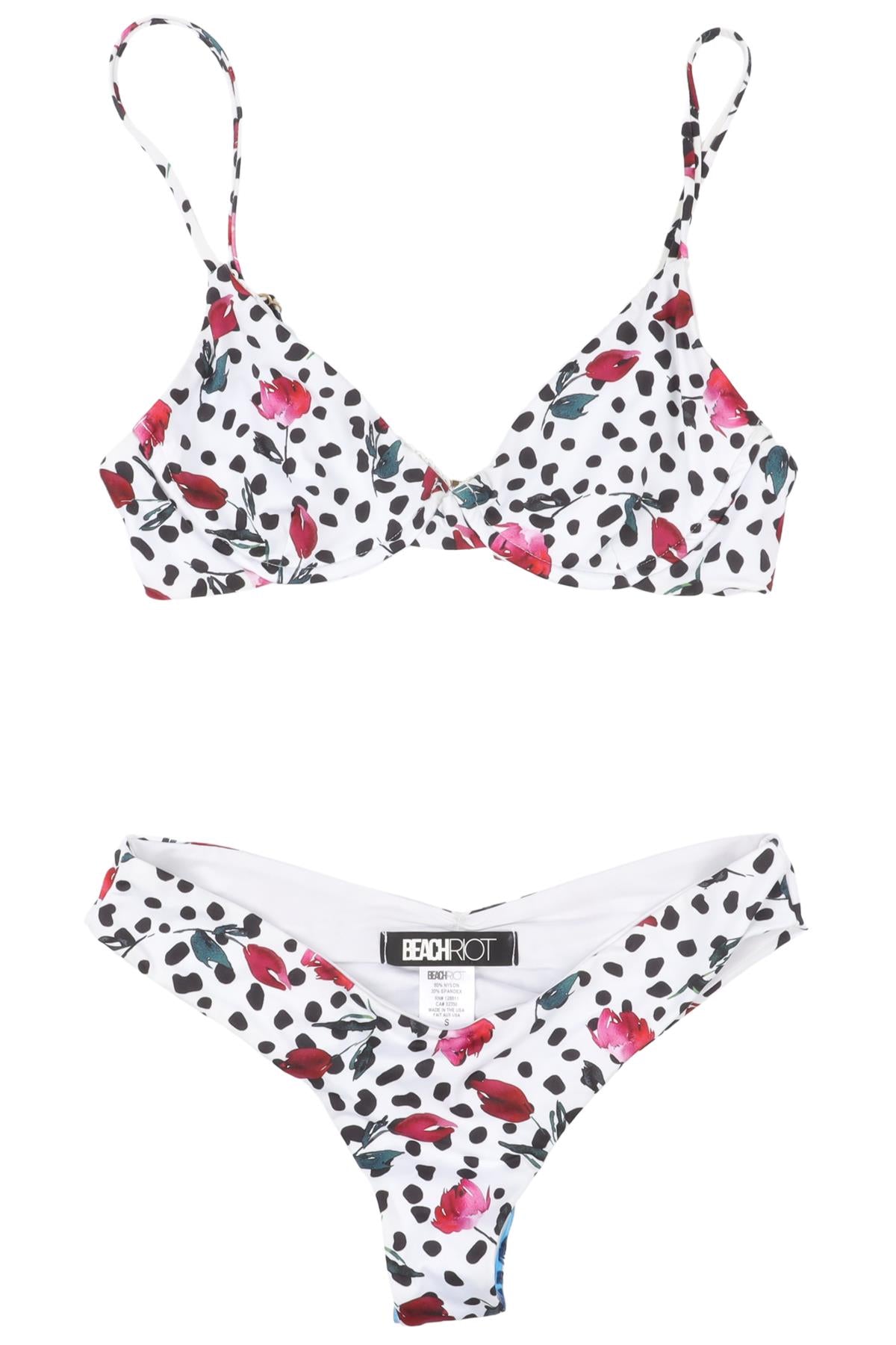 BEACH RIOT MULTI BIKINI SMALL-MEDIUM