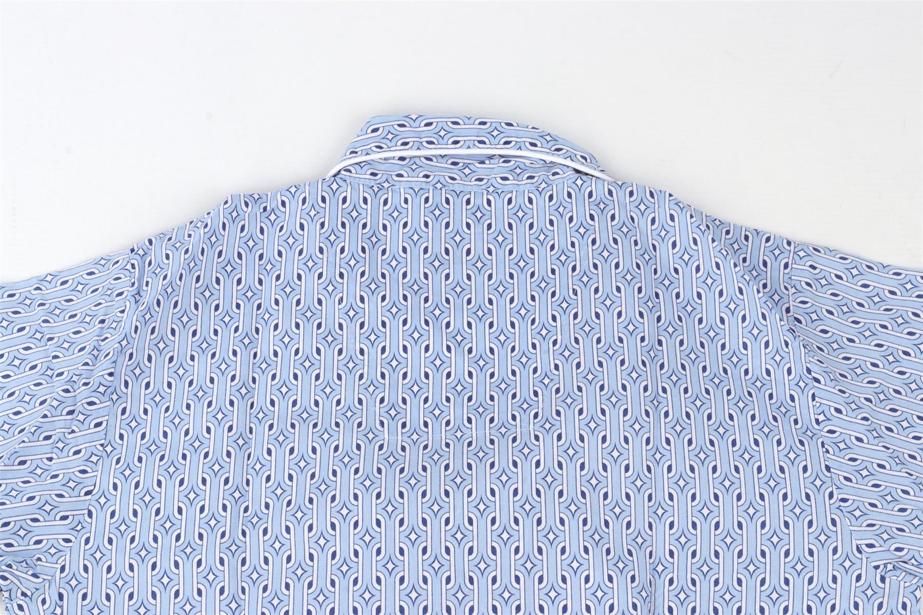 DEREK ROSE BLUE KIDS BOYS PYJAMA SET 7-8 YEARS