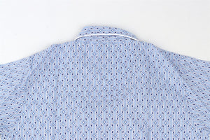 DEREK ROSE BLUE KIDS BOYS PYJAMA SET 7-8 YEARS