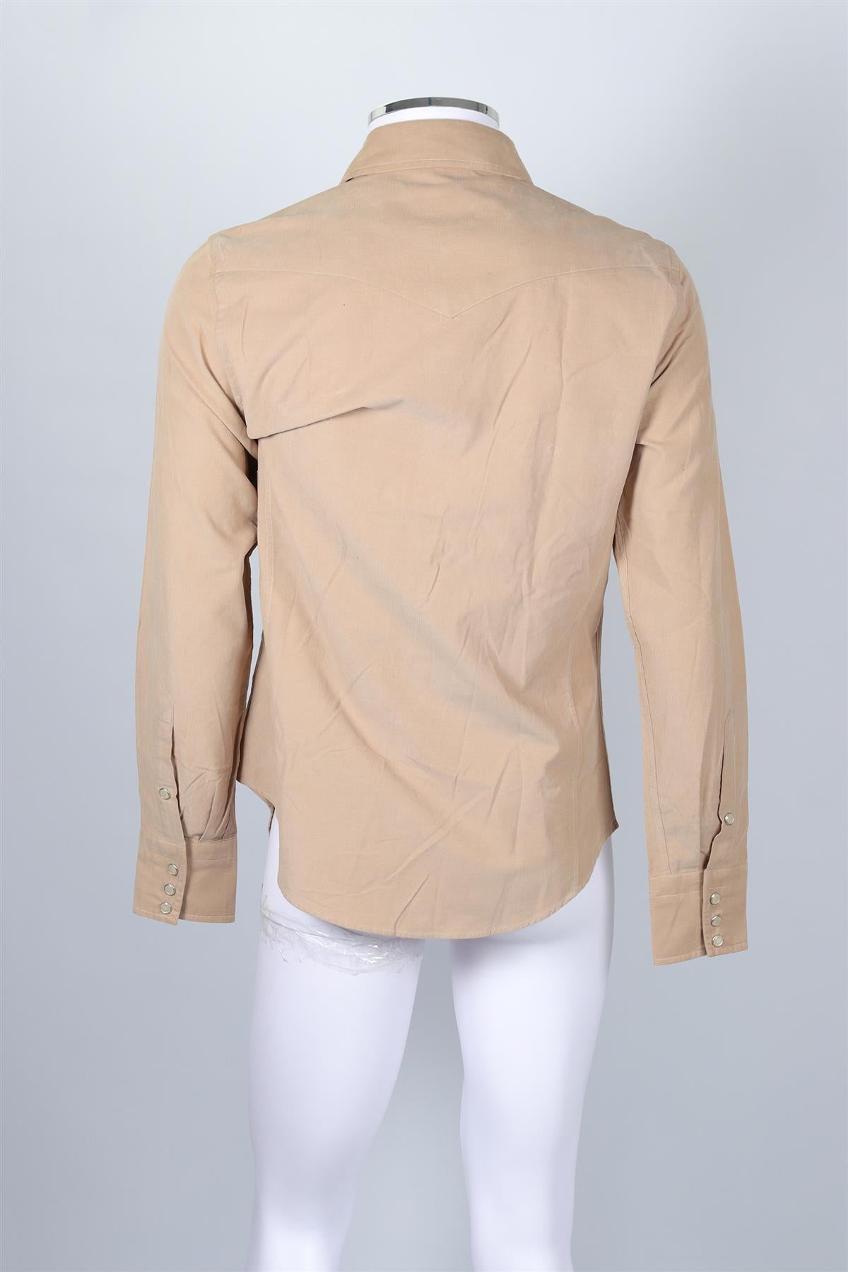 TOM FORD BEIGE MEN'S CORDUROY SHIRT UK/US CHEST 40