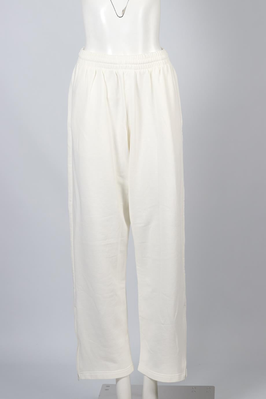 WARDROBE NYC + HAILEY BIEBER COTTON WIDE LEG PANTS XSMALL